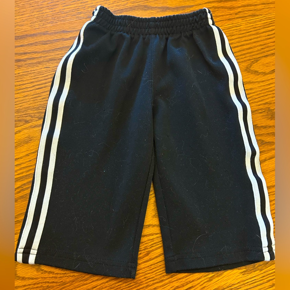 Circo Infant Black Sweatpants with Classic Stripes